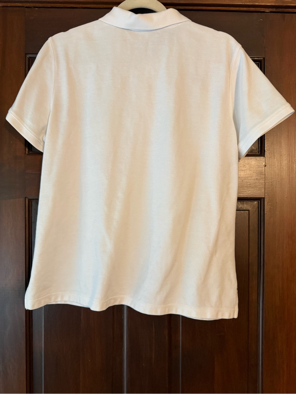 L.L. Bean Women’s White Short-Sleeve Polo - Picture 2 of 6